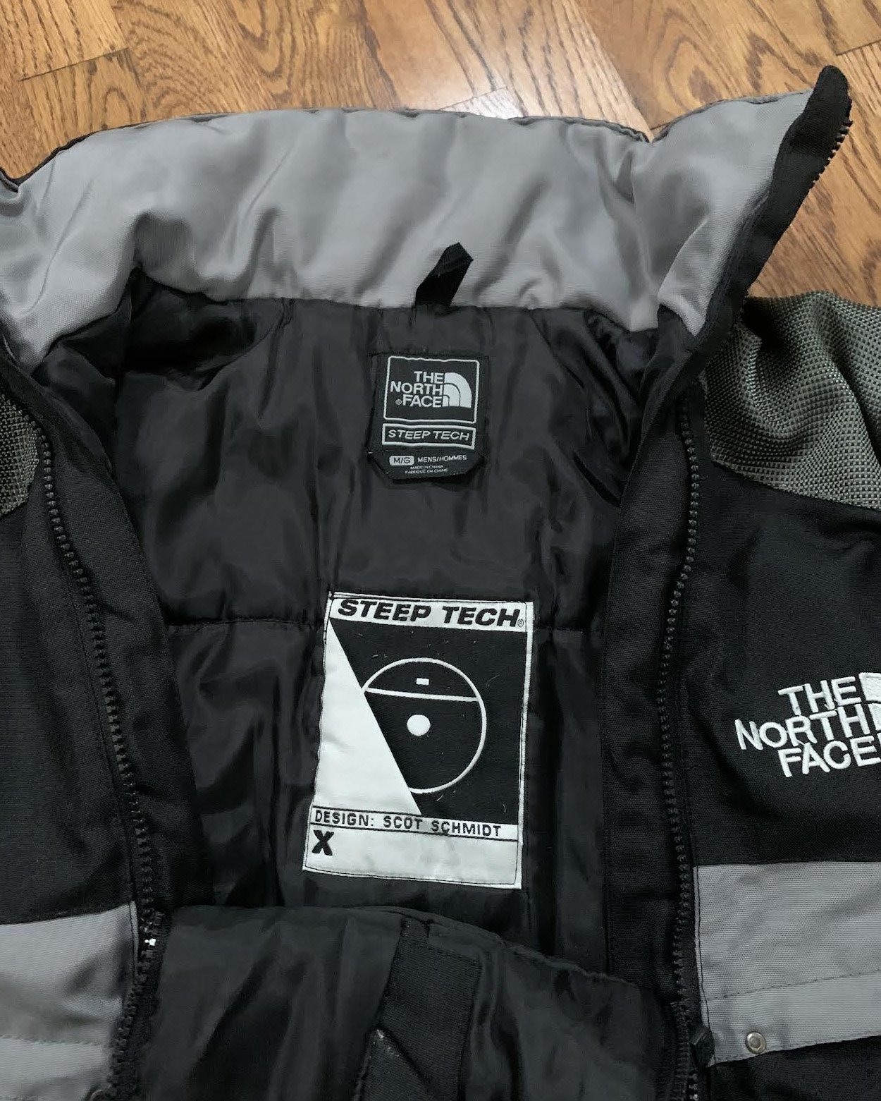 The North Face Steep Tech Grey / Purple (Size M) — Roots